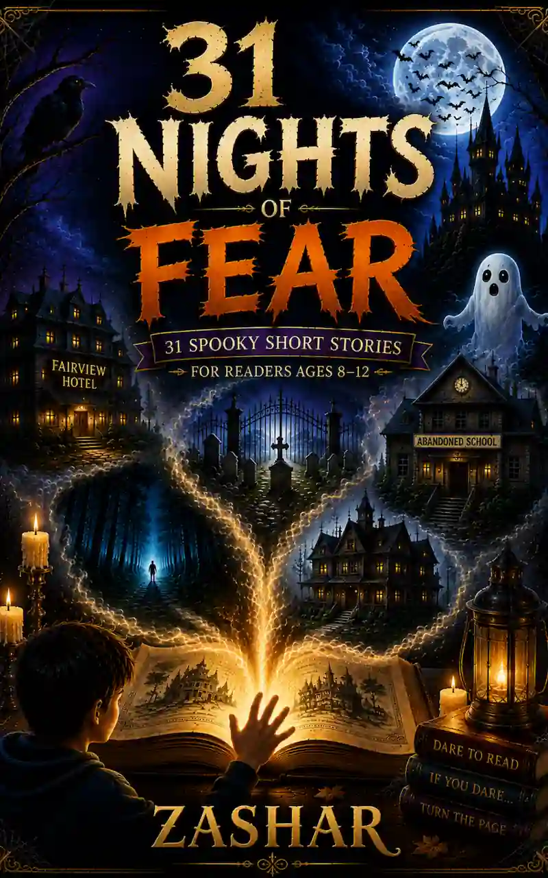 31 Nights of Fear — 31 Spooky Short Stories for Readers Ages 8–12